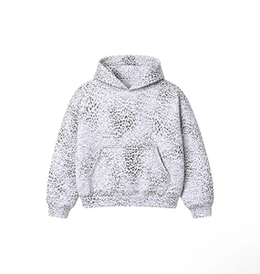Sweat-shirt à capuche pour homme, coupe oversize décontractée, en coton molletonné respirant et écologique, coupe ample, idéal pour l'automne, 300g, personnalisable, haute qualité - Product Image 1