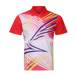 Servicio OEM al por Mayor, Camiseta con Diseño Personalizado, 100% Poliéster, Impresión Digital, Secado Rápido, Manga Corta, para Golf Masculino - Product Image 2