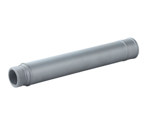 Adaptateur fileté personnalisé en aluminium de haute qualité usiné CNC, conception de pièces industrielles légères et de précision - Product Image 1