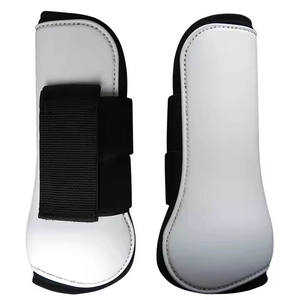 Protège-tendons pour chevaux, bandages élastiques légers en maille pour la protection des jambes, équipement équestre vétérinaire - Product Image 1