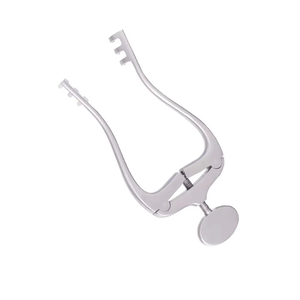 Retractor Mastoides Jansen Premium - Acero Inoxidable Reutilizable, Autoajustable, para Cirugía de Pequeños Sitios, Separador de Heridas Jansen con Punta de Dientes - Product Image 1
