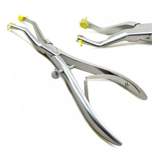 Pinzas para Retirar Coronas Dentales, Pinza para Sujetar Dientes con Punta de Goma, Pinzas Quirúrgicas para Retirar Coronas Médicas y Ortodónticas - Product Image 5
