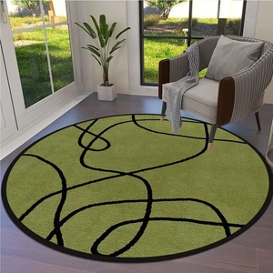 Handmade Wool <b>Carpet</b> Newly Arrived Hand Tufted Traditional Pattern <b>Carpet</b> Solid Decor for Home Living Room or Hotel Use - Product Image 5