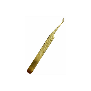 Pince à épiler pour cils, précision, acier inoxydable, outil de salon pour extensions de cils - Product Image 1