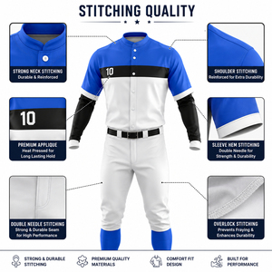 Uniformes de Béisbol Sublimados Personalizados, 100% Poliéster, Alta Calidad, Transpirables, Antibacterianos, Cortos - Product Image 5