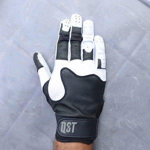 Guantes de Bateo de Béisbol Profesionales en Oferta, Guantes de Piel de Cabra con Protectores para las Manos, Guantes de Cuero Suave - Product Image 3