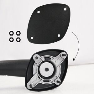 2 Pezzi Specchietti Retrovisori per Freightliner Cascadia 2008-2016, Kit Coppia Lato Guida Sinistro e Lato Passeggero, Accessori per Camion Neri - Product Image 6