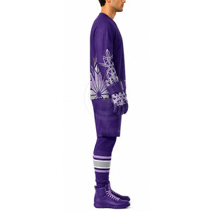 Uniforme d'équipe de hockey sur glace personnalisé pour hommes, polyester léger et respirant, vêtements de sport conçus pour les entraînements, les matchs et les activités de club - Product Image 6