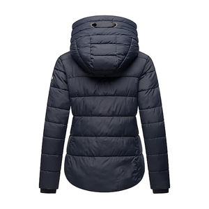 Chaquetas acolchadas de color sólido de alta calidad para mujer al por mayor, producto más popular, diseño personalizado - Product Image 4