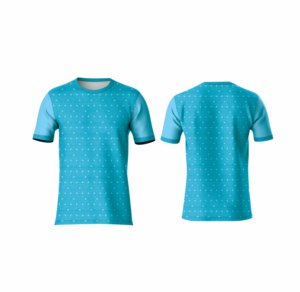 T-shirt de sport haute performance 100 % polyester pour homme, respirant, séchage rapide, coutures durables, idéal pour la gym et la course à pied - Product Image 1