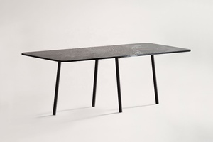 Metal Rectangle <b>Table</b> Handmade Made in India Commercial Buyers Hotel Office Room New Designs Customize Size Modern Unique 2024 - Product Image 3