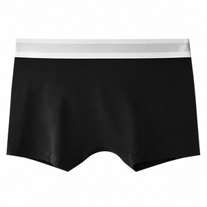Lot de 5 bikinis AL SAWAN noirs pour femme, taille mi-haute, sans couture, en coton et élasthanne, tricotés, couleur unie, basiques, lavables en machine, en stock - Product Image 5