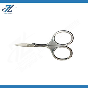 Professional Spring Action Cuticle Scissors Extra Sharp Micro Straight Blade Stainless Steel Durable Manicure <b>Nail</b> Art Trimming - Product Image 2