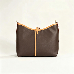 Stylish Lightweight Women's Tote Messenger Shoulder <b>Bag</b> <b>Soft</b> PU <b>Leather</b> Handbag Secure Zipper Solid Color for Everyday Carry - Product Image 3