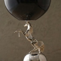 Bol décoratif en marbre de luxe en forme de cheval, idéal pour la décoration intérieure et les cadeaux élégants, vente en gros depuis l'Inde