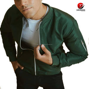 Nouveau 2025 Dernier blouson bombardier personnalisé pour hommes Design décontracté Hiver Biker Blouson bombardier décontracté en similicuir - Product Image 2