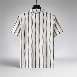 เสื้อโปโลแขนสั้นลำลองสำหรับผู้ชาย ใส่ได้ในฤดูร้อน ทรงปกติ สั่งซื้อจำนวนมาก พร้อมป้ายกำกับแบบกำหนดเอง - Product Image 4