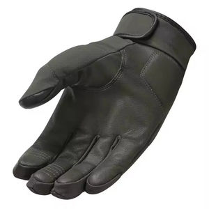 Guantes de Motocicleta de Cuero Duradero, Completos, Antideslizantes, con Función Táctil, Unisex, Cierre de Velcro, Recubiertos de Poliuretano - Product Image 6