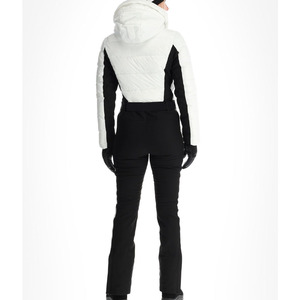 Conjunto de Chaqueta y Pantalones de Esquí para Mujer, Color Verde Azulado, Impermeable 10,000mm, Acolchado, con Capucha, para Invierno, Poliéster/Nailon - Product Image 5