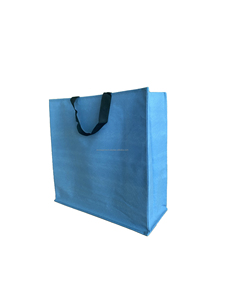 Sacs fourre-tout PP non tissés réutilisables avec logo personnalisé avec poignées solides écologiques pour les supermarchés de l'épicerie - Product Image 6