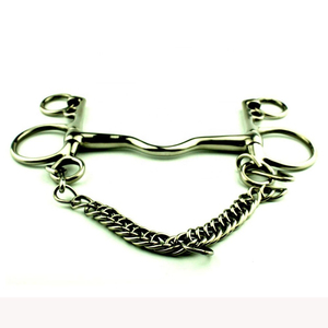 Dernier design, nouvelle muserole en acier inoxydable Pelham & Weymouth pour chevaux, équipement équestre pour service de conception OEM, muserole Pehlam fabriquée au Pakistan - Product Image 2