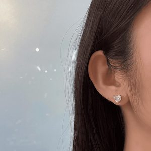 Pendientes de Diamantes Naturales de 4 Quilates en Oro Blanco de 9K de Alta Gama con Certificado IGI, Regalo de Lujo, Modernos, Chapados en Rodio - Product Image 4