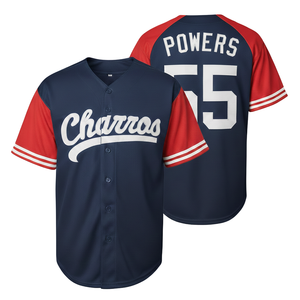 Maillot de baseball à motifs sublimés, entièrement boutonné, 100 % polyester, maille, découpe automatisée, manches raglan, uniformes d'équipe, sport - Product Image 4