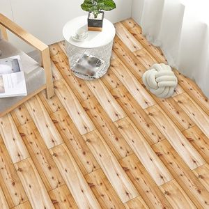 10 pz autoadesiva durevole facile da te installazione realistica venatura del legno per pareti pavimenti soggiorno rapido rinnovamento - Product Image 2