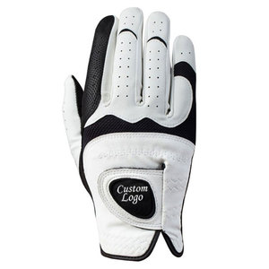 Gants de golf en cuir véritable OEM sur mesure de haute qualité, respirants, compatibles avec les écrans tactiles, avec sangle de poignet réglable - Product Image 5