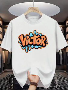 เสื้อยืดโออีเอ็มสั่งทำพิเศษ เนื้อผ้าหนา 100% ผ้าฝ้าย พิมพ์โลโก้ตามสั่ง ไซส์พลัส เสื้อยืดโอเวอร์ไซส์ผู้ชาย ปรับแต่งได้เต็มที่ - Product Image 2