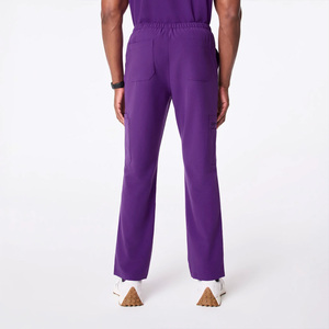 Pantalon de travail unisexe pour le secteur de la santé, marque privée, en tissu tissé léger et extensible, pour hôpitaux et cliniques - Product Image 5