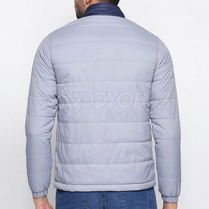 Chaqueta Acolchada para Hombre de Nailon y Poliéster, Color Liso, en Oferta Online, Chaqueta de Invierno para Hombre - Product Image 2