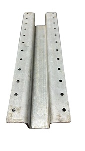 Mạ kẽm 6ft-12ft kim loại hàng rào bài thép kênh hồ sơ dây bài cho Hàng rào gỗ trellis & Gates - Product Image 3