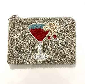 Portefeuille miniature à fermeture éclair fait main avec perles, pochette personnalisée pour pièces de monnaie, designs perlés faits main les plus vendus par AFZA ENTERPRISES - Product Image 4