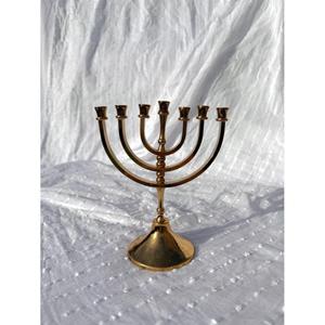 Chandelier de luxe à 9 bras plaqué or, artisanat fait main, support de bougies pour décoration de table de mariage - Product Image 5