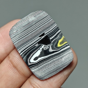 Cabochon en Fordite |   Coussin de protection pour peinture automobile Detroit |   30x22x4 mm. |   12 Ct. |   E757 - Product Image 4