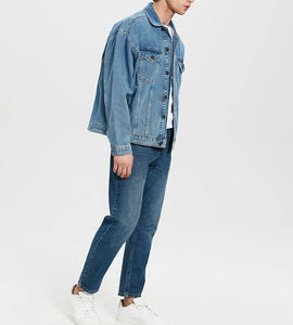 แจ็คเก็ตยีนส์คุณภาพสูงแบบสั่งทำได้  สำหรับทุกเพศ  สไตล์ลำลอง วินเทจ ผ้าฝ้าย 100% มีกระเป๋า  สไตล์ฤดูหนาว ไซส์ใหญ่ - Product Image 6