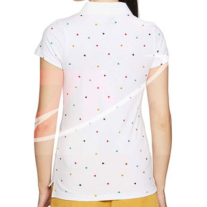 Polo pour femme personnalisé avec logo, en coton de haute qualité, disponible dans toutes les tailles - Product Image 2