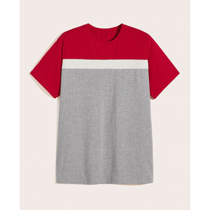 เสื้อยืดผู้ชายทรงสตรีทสไตล์ น้ำหนักเบา ผ้าฝ้าย 100% รุ่นใหม่ แห้งเร็ว เป็นมิตรกับสิ่งแวดล้อม แขนสั้น 180 กรัม, 220 กรัม - Product Image 1