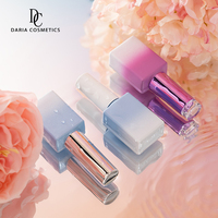 Botella de Vidrio Vacía de 8 ml para Esmalte de Uñas de Gel UV con Tapa y Pincel, Botella de Esmalte de Uñas Cosmético con Serigrafía Personalizada