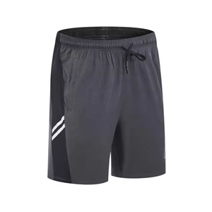 Pantalones Cortos Deportivos Casuales para Hombre, Diseño de Fabricante, Secado Rápido, 100% Algodón Tejido, con Logotipo Personalizado y Patrón Sólido, Cintura Elástica - Product Image 5