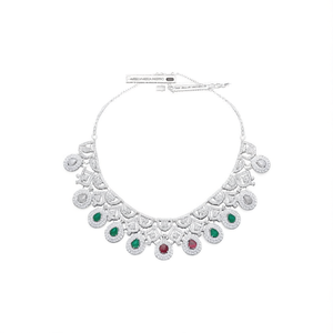 American Diamond <b>Fashion</b> <b>Necklace</b> Set-Elegant and Dazzling - Product Image 2