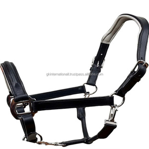Bridon en cuir sur mesure pour chevaux, conçu pour la course équestre, avec quincaillerie robuste réglable en nickel ou en laiton - Product Image 2