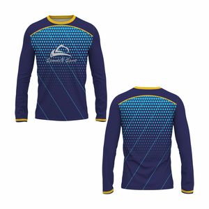 Maillots de sport personnalisés de haute qualité 100% polyester, manches longues, maillots de basket-ball, maillots de tir, sublimation OEM ODM - Product Image 6