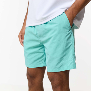 Customized Logo Elastic Waist Drawstring <b>Pink</b> Breathable Summer Sports Running <b>Men's</b> Lightweight Quick Dry Casual <b>Shorts</b> - Product Image 5