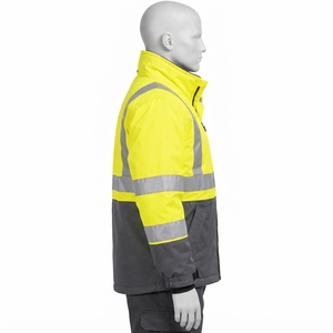 Ropa de Trabajo Resistente, Diseño Ligero y Cómodo, Chaqueta de Seguridad Industrial para Exteriores, Prenda Exterior Reflectante Personalizada - Product Image 4