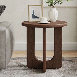 Table d'appoint en bois pour espace de vie, conçue pour un confort quotidien, avec plateau plat et pieds stables - Product Image 4