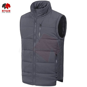 เสื้อกั๊กผู้ชายสำหรับฤดูหนาว แบบไม่มีแขน ผ้าบุนวม อุ่นสบาย ผ้าเนื้อนุ่ม คุณภาพพรีเมียม - Product Image 1