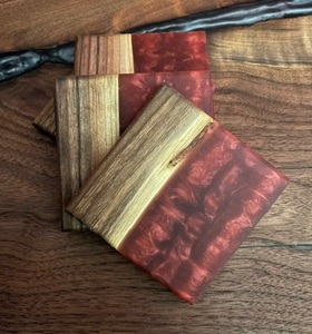 Premium Quality Wooden Coaster Handmade Round Wooden <b>Table</b> <b>Mats</b> With Epoxy Resin Inlay Dinnerware Tableware <b>Mats</b> & Pads Placemat - Product Image 6