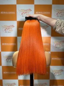 Extensions de cheveux humains naturels noirs soyeux et lisses de haute qualité, bruts, non traités, vietnamiens, en lots à double trame, vente en gros - Product Image 3